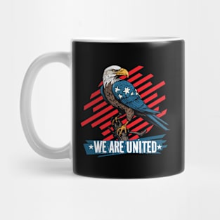 United States Eagle  : “We Are United” Mug